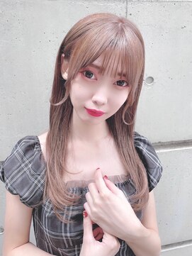 サンカク(SANKA KU) ワンカールで可愛くなれる前髪と顔周り/ミルクティーベージュ