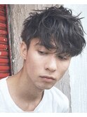 Belleメンズ ビジネスマンにも 寝ぐせ風パーマ