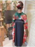 卒業式袴着付け&ヘアセット