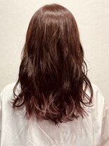 エイム ヘア デザイン 町田店(eim hair design) パープル×グラデーション