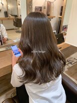 ナンプウ(Nanpu)&nbsp;ブリーチなしオリーブベージュ/赤み消しカラー◎20代30代40代