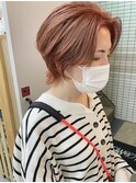 【cuzKLUB】ショートウルフ×カッパーオレンジ【池袋】
