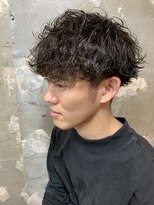 アカ(ACA)&nbsp;ツイストスパイラルパーマツイストパーマメンズマッシュ札幌大通