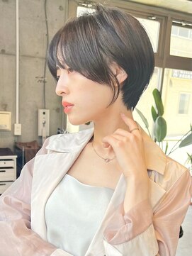 ロンドエニカ 大宮(Lond enika) 切りっぱなしボブエアリーロング美髪ピンクブラウン[大宮]