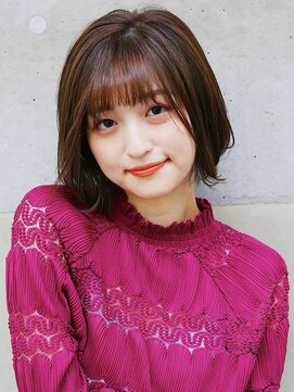 エアー 横浜(AIR) 【長谷川】ゆるふわ外はねボブ