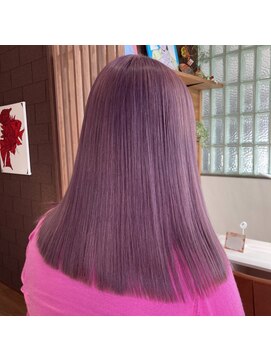 ベルボワ(Belle bois) ブリーチ二回アッシュピンク