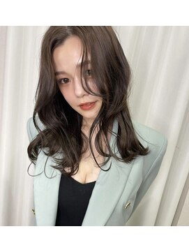 リリー(Lilley) 当日予約/ブリーチなしカラー／透明感カラー/韓国ヘア