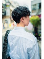 ボンド 三軒茶屋(Bond)&nbsp;刈り上げないマッシュ×大人パーマ【三軒茶屋 メンズカット】