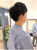軽め刈り上げマッシュ/メンズスタイル/アップバング