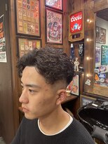 ヘアーデザイン スワロー(hair design Swallow) メンズ　ツイストスパイラルパーマ