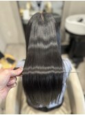 髪質改善トリートメント　カラーエステ　ヘッドスパ付き