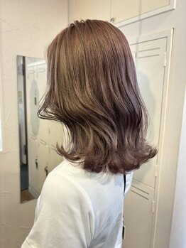 エスク オブ ヘアー(SQ of hair)の写真/【艶髪カラー】韓国風styleやシンプルかつお洒落なstyleはホノミにお任せ♪U24クーポン有り！