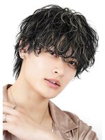 オーシャントーキョー ウエスト(OCEAN TOKYO WEST)  波巻きパーマツイストスパイラルパーマツーブロックウルフ