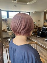 クロード モネ 吉祥寺店(Claude MONET)&nbsp;〈内　夢来〉◯ダブルカラー/ピンクベージュ+ショートスタイル◯