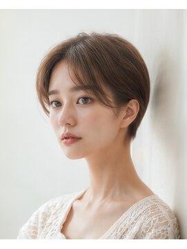 テーラヘアー 土気あすみが丘店(TELA HAIR) センターパートハンサムショート【TELAHAIR土気あすみが丘】