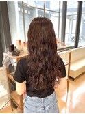 ロングパーマ