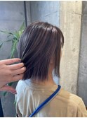 くすみピンクハイライト【NICA溝の口店】