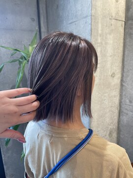 ニカ 溝の口(NICA) くすみピンクハイライト【NICA溝の口店】