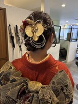 【ulu.hana】成人式ヘアセット