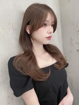 ロンドジェネルーズ 柏(Lond generous)&nbsp;韓国柏顔周り縮毛矯正髪質改善レイヤー前髪カット韓国風ヘアボブ