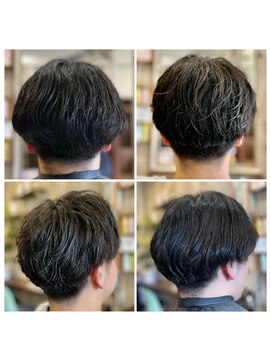 テラス(Terrace) マッシュショート(パーマ履歴あり)