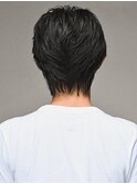 ナチュラル毛流れセンターパート