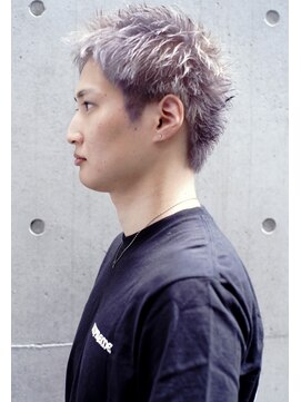 レジュアル(RESSUAL) スーツ短髪ツーブロック束感モテるシークレットパーマ流行