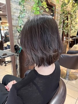 オーガニックサロン フェイス 梅田店(organic salon face) 大人の前髪レイヤー