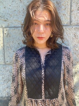 ナル(nalu.) ミディアムヘア/くびれヘア/韓国風ヘア/髪質改善トリートメント