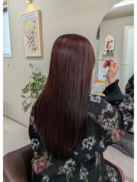 クリーム 町田(Cream) ツヤ髪ボルドー