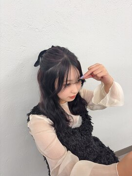 ガルボヘアー 桟橋店(garbo hair) オイルカラーカシスレッド高知美容院