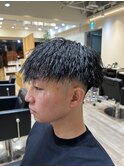 MEN’S HAIR/波巻ツイストスパイラル/フェザーパーマ/眉毛/渋谷