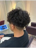 メンズパーマ×30代40代　土浦
