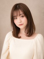 カバーヘア ブリス 大宮西口(COVER HAIR bliss)&nbsp;マロンブラウン/ショコラブラウン/内巻きボブ/ハッシュカットe