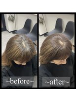 ハクア 相模大野店(HAKUA)&nbsp;白髪ぼかしハイライト