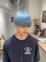 メンズペレ 渋谷(MEN'S PELE)&nbsp;MEN’S HAIR/サーフカール/刈り上げセンターパート/渋谷