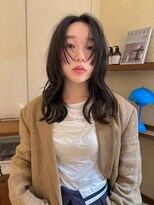 マッシュ 北堀江(MASHU)&nbsp;顔まわりレイヤー　前髪　レイヤーカット　/20代・30代