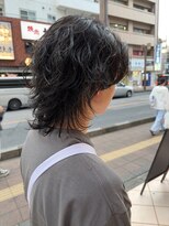 ロッソ 川口店(ROSSO) 波まき×外ハネ×毛流れミックスパーマ
