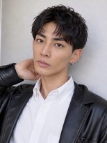 トリッカ シブヤ(TRICCA SHIBUYA)&nbsp;メンズカットパーマアップバングスパイキー短髪ショート渋谷