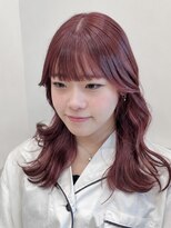 マロ(MALo) ブリーチカラー、チェリーピンク、暖色カラー、ピンクカラー
