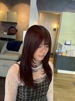 ノーヴァ バイ ボナ 前橋店(nova by bona) 【重く見えない暗髪】透け感ダークアッシュ×美髪ロング3