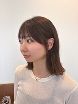 シアン(cyan)&nbsp;【志免・粕屋】顔まわりレイヤーでつくる、大人の垢抜けヘア