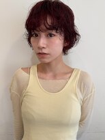 バローチェ 大阪 堀江(Barouche)&nbsp;【Barouche/中島綾子】　ボブパーマ　カシスブラウン　堀江