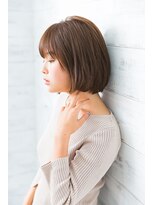 ジョエミバイアンアミ(joemi by Un ami)&nbsp;joemiネイビーカラーフレンチボブボブディくびれミディ 花野