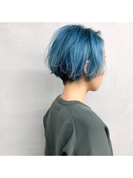 タグ(#tag) シアンと刈り上げショート