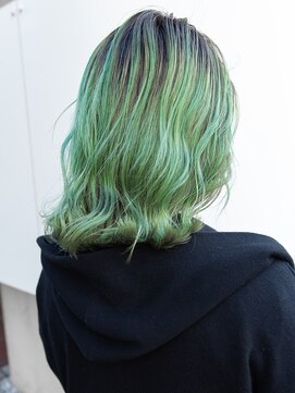 タイドヘア 茨木店(TIDE HAIR) ミントグリーン