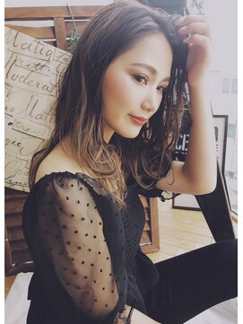 ニスル 町田店(NISURU) 似合わせカット/大人ガーリー/ダークアッシュ/着物/町田/町田駅