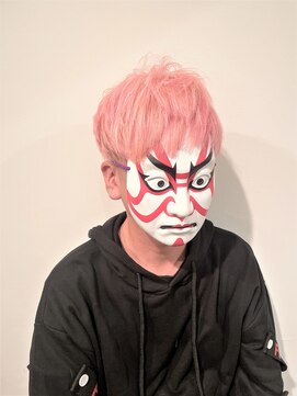 コマ(coma) 【coma中野】韓国風ペールピンク×イケメンマッシュ