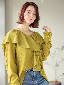 シェール(cher) ニュアンスボブ【cher西宮北口:三田】リアルオーダー掲載