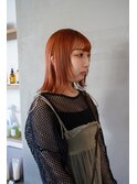 《OLTI》外ハネボブ×オレンジ
